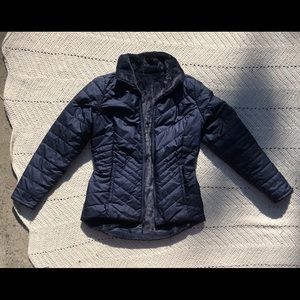 Blue Northface jacket
